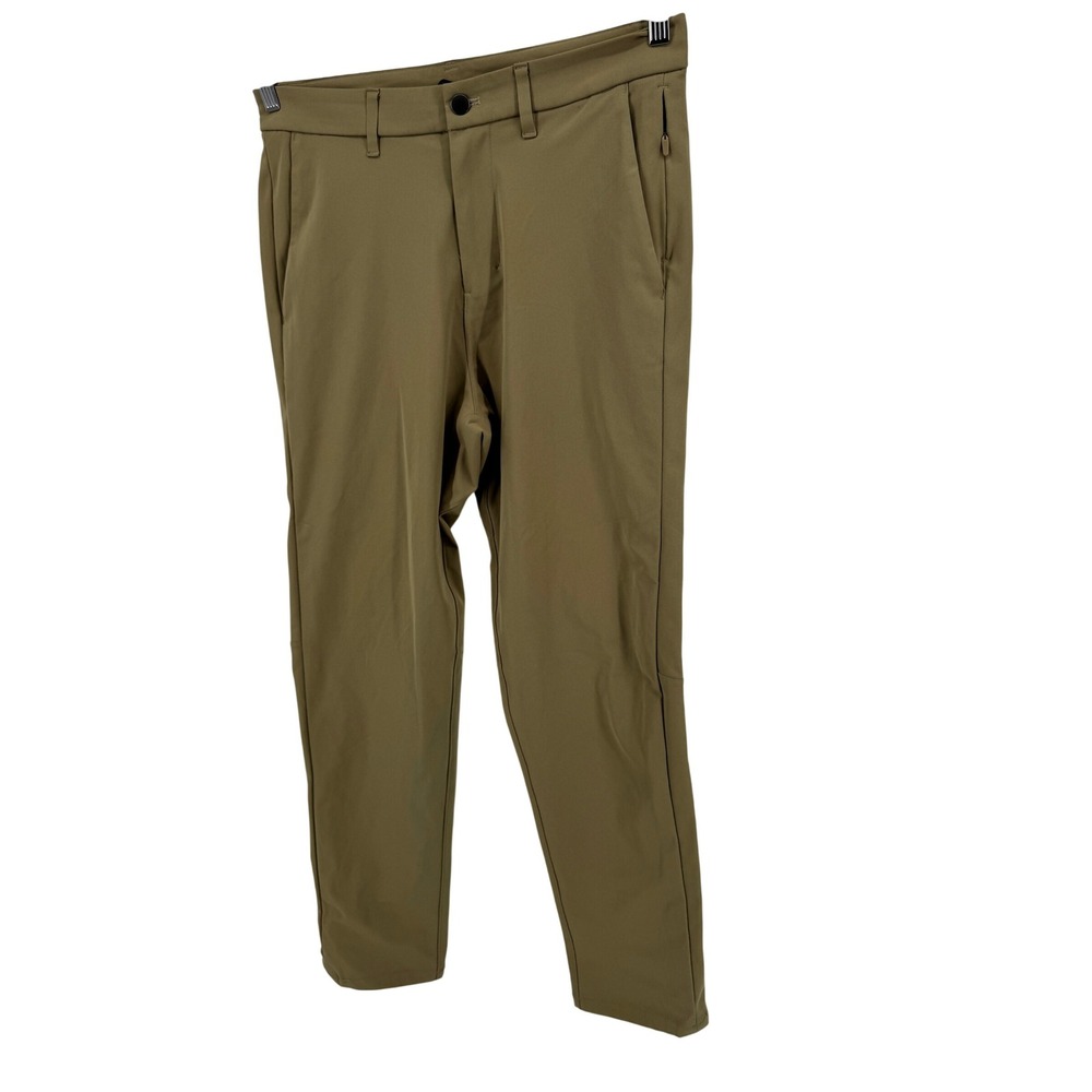 Lululemon‎ Mens ABC Pant Tall 31 Olive Green Commuter Casual